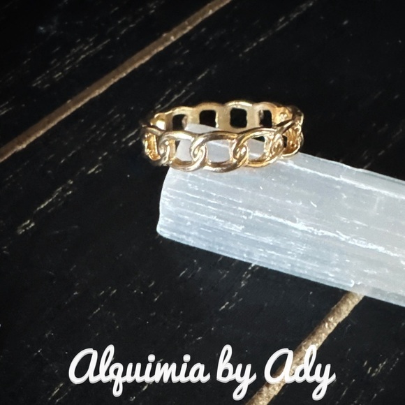 Alquimia Gold Open-Work Ring - Picture 1 of 2